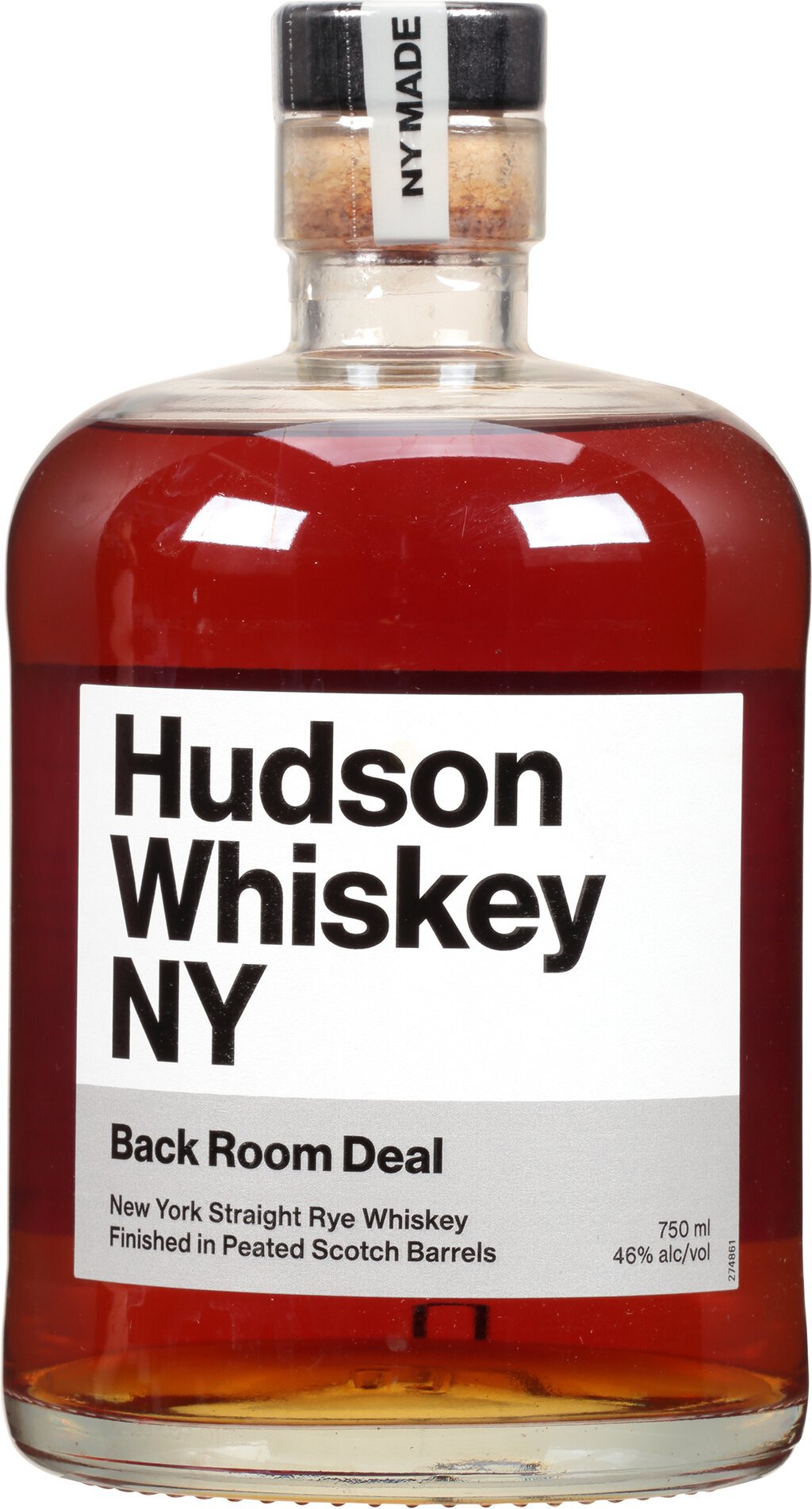 Hudson Whiskey NY "Back Room Deal" Rye