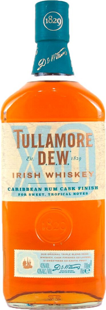 Tullamore D.E.W. Caribbean Rum Cask Finish Irish Whiskey