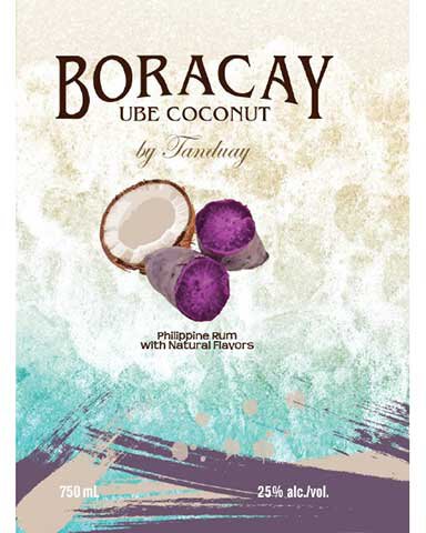 Tanduay Boracay Ube Coconut Rum