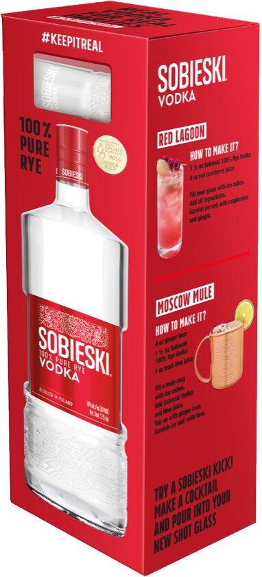 Sobieski Vodka 80 Proof