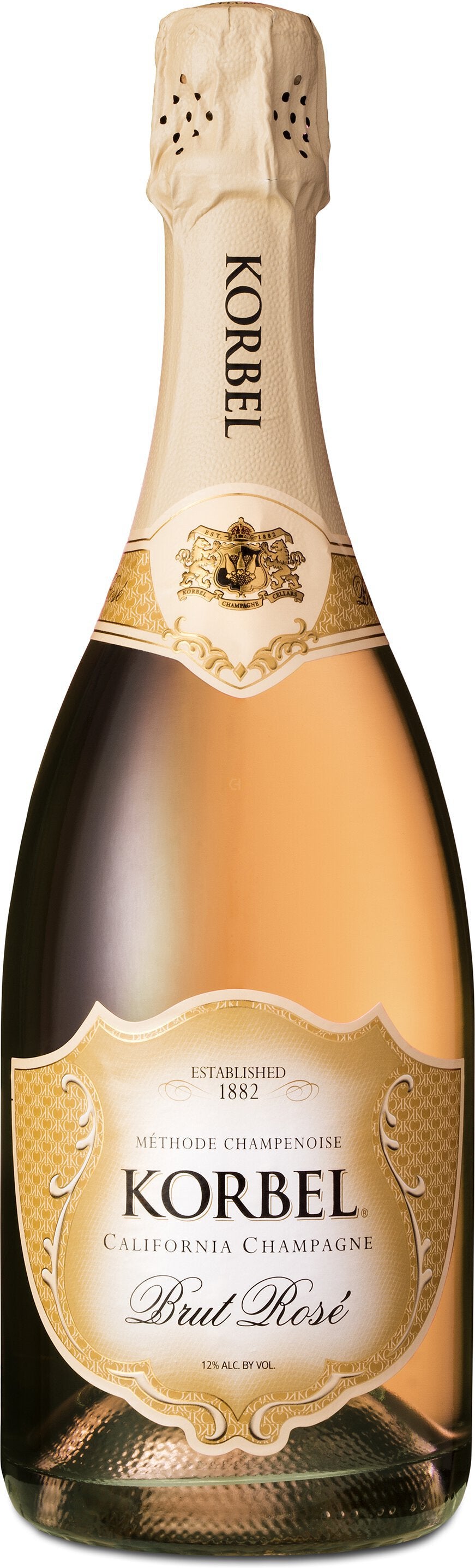 Korbel Champagne Cellars Brut RosÃ© California Champagne