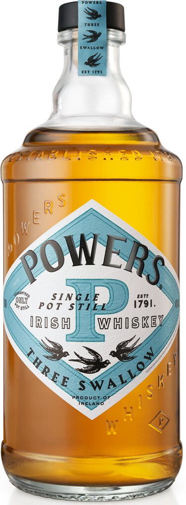 Powers Three Swallow Release Irish Whiskey