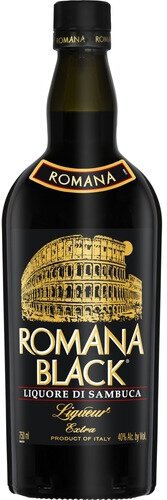 Romana Sambuca Black Liquore Di Sambuca