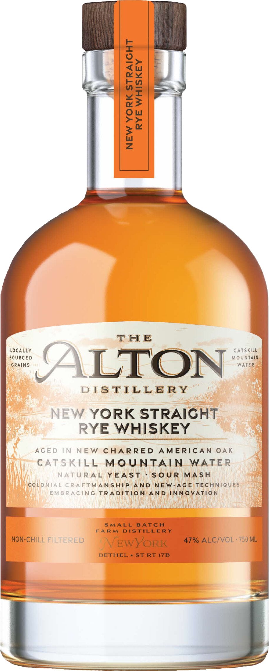 The Alton New York 5 Year Straight Rye Whiskey