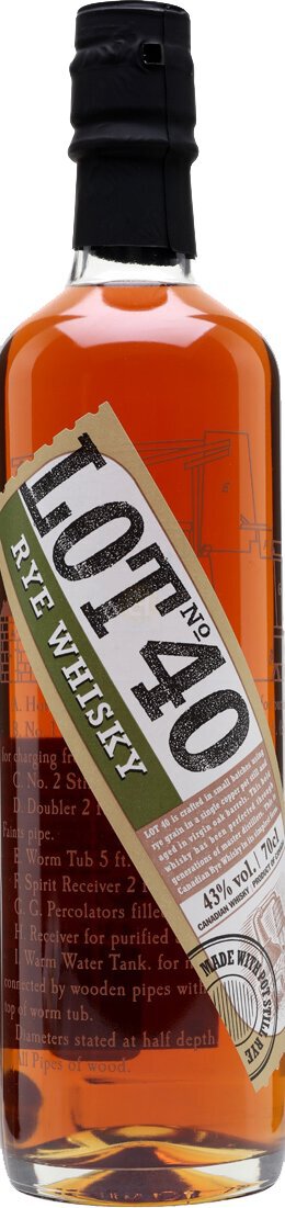 Lot 40 Canadian Rye Whisky