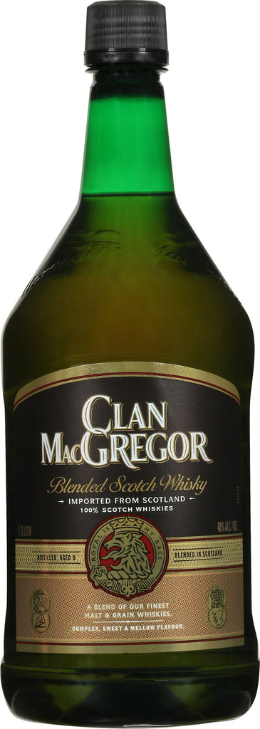 Clan Macgregor Blended Scotch Whisky 750ml – The Liquor Mall USA