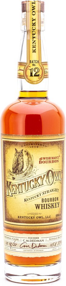 Kentucky Owl Straight Bourbon