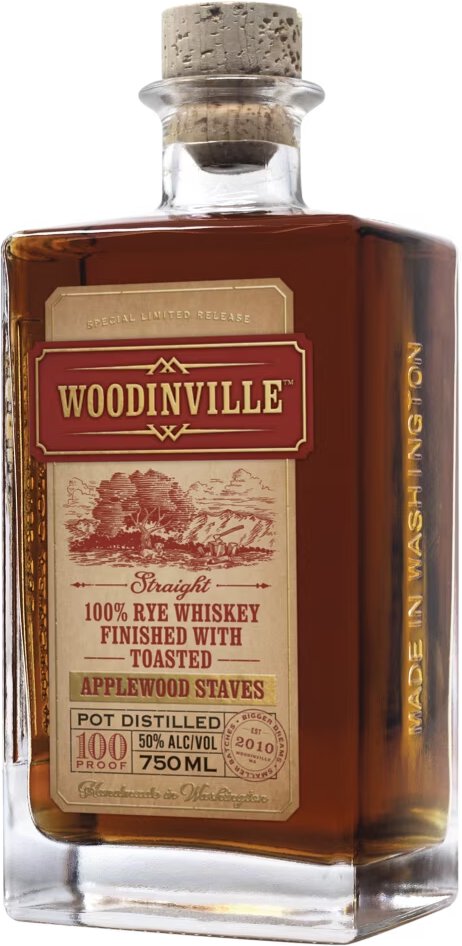 Woodinville Whiskey Applewood Finish 100 Proof