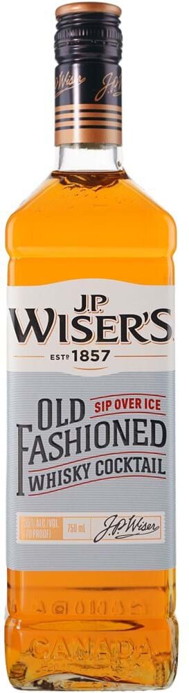 Sazerc Brand JP Wisers Old Fashioned Whiskey Cocktail 750ml