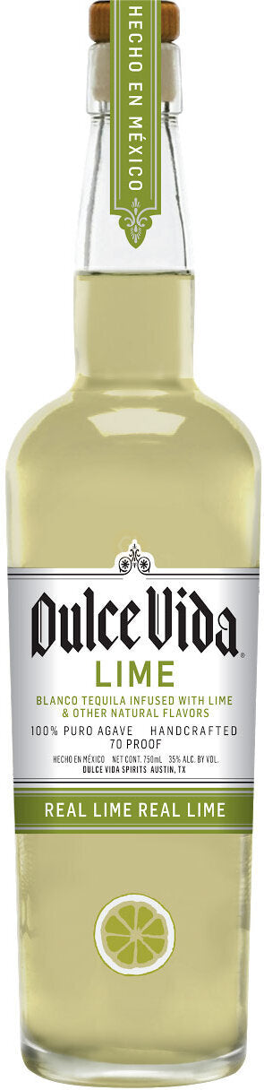 Dulce Vida Lime Tequila 100% de Agave