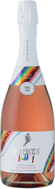 Barefoot Bubbly Sweet Rosé Pride Edition