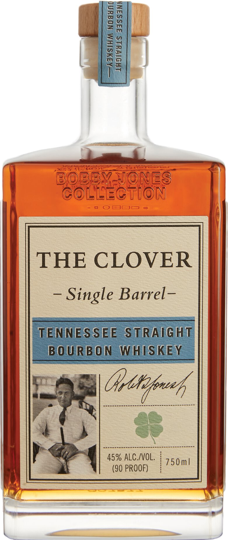 The Clover Tennessee 10 Year Bourbon Whiskey  750ml