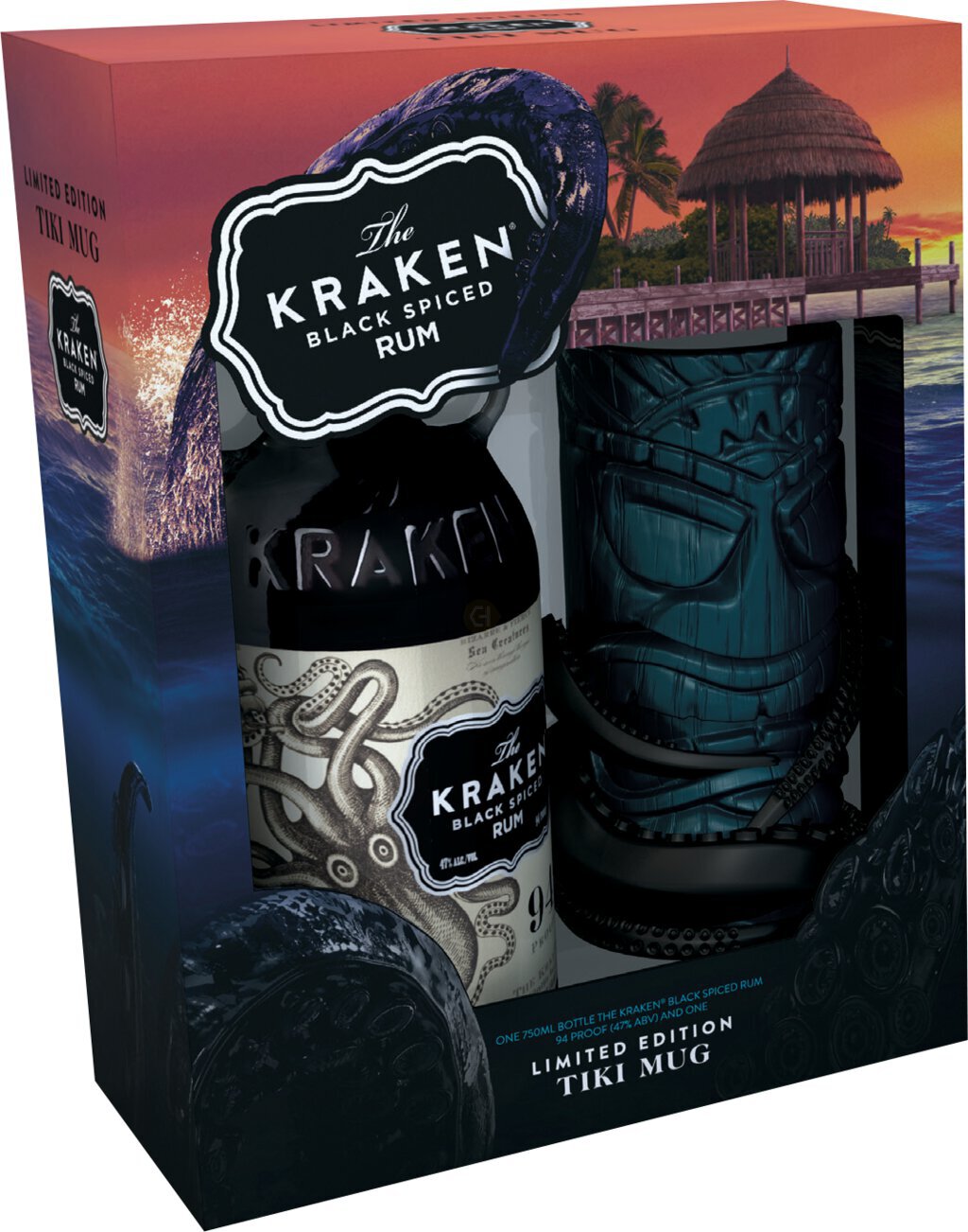 The Kraken Black Spiced Rum Original