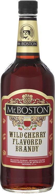 Mr Boston Wild Cherry Brandy 1L