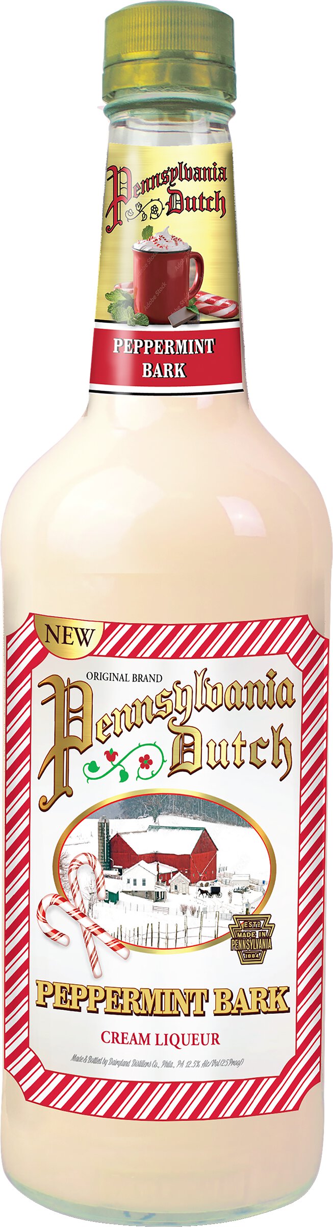 Pennsylvania Dutch Peppermint Bark Cream Liqueur