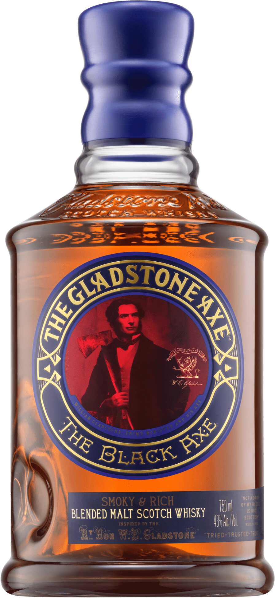 The Gladstone Axe The Black Axe Blended Single Malt Scotch Whisky