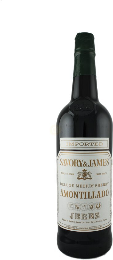 Savory & James Amontillado Deluxe Medium Sherry Jerez-Xérès-Sherry