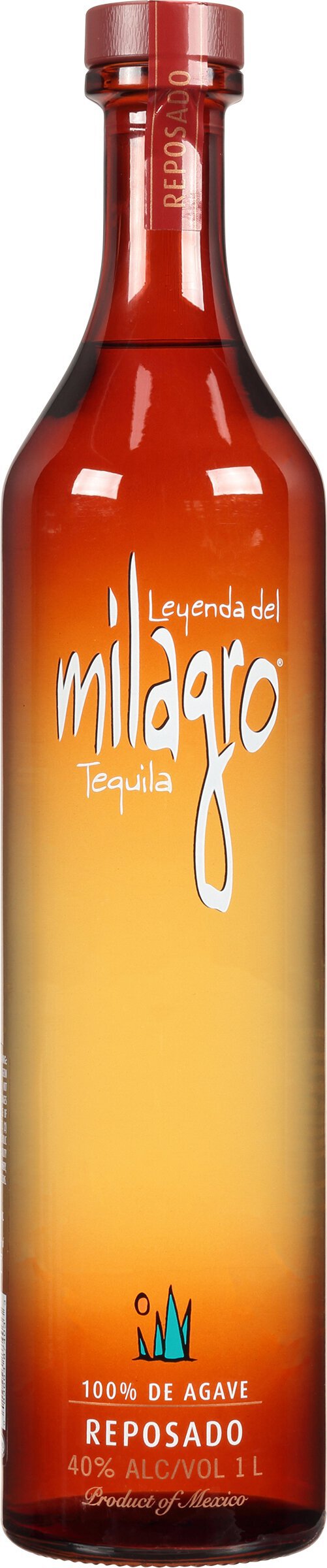 Milagro Tequila Reposado Jalisco Mexico 1 Liter